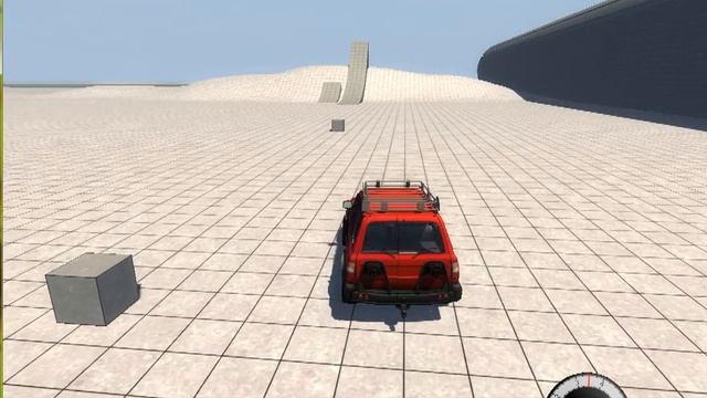 Toyota Land Cruiser 100 (краш-тест).BeamNG смотреть онлайн