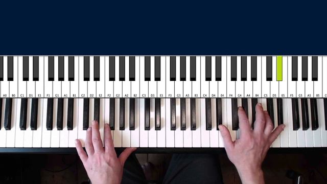 The Man I Love piano tutorial, Gershwin, Jazz Standard in Lounge Piano Style смотреть онлайн