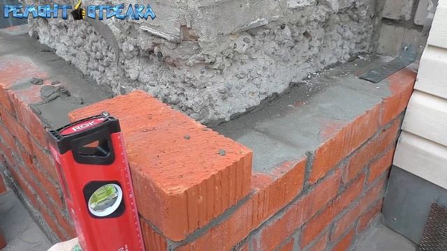 Ужасы кладки дешёвого кирпича 1 год спустя. Как НЕ НАДО ДЕЛАТЬ кирпичную кладку