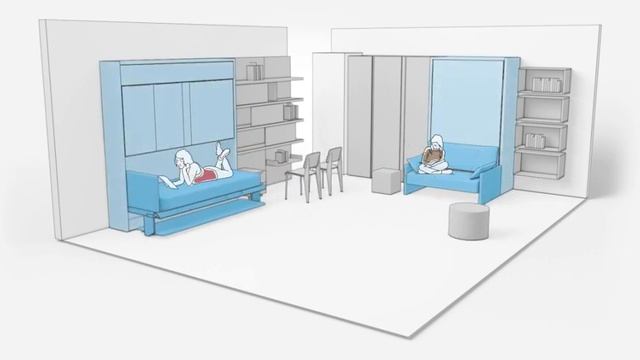 Комната - трансформер для отдыха смотреть онлайн