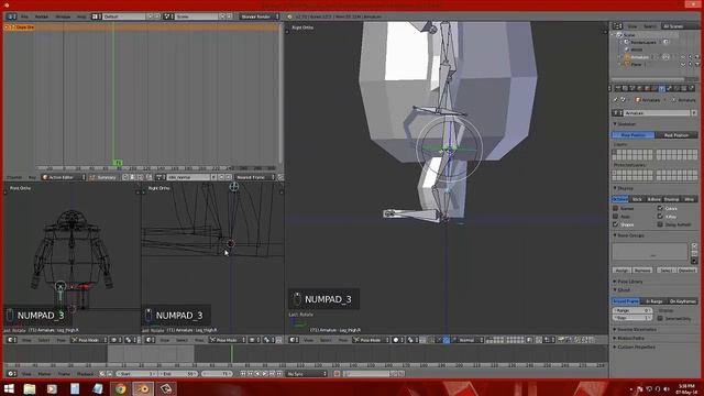 Blender Basic's of Player animation смотреть онлайн