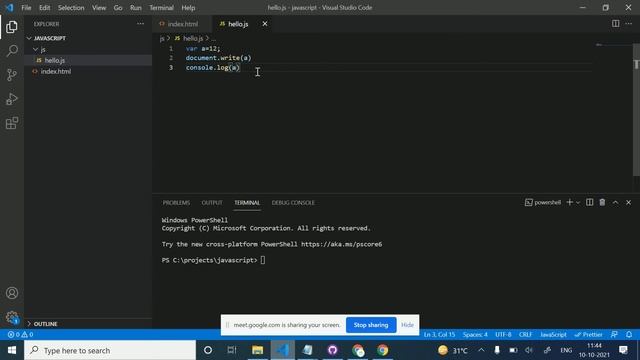 Javascript Live Lecture Training #01 | Javascript Introduction, if else condition, Switch Case смотреть онлайн