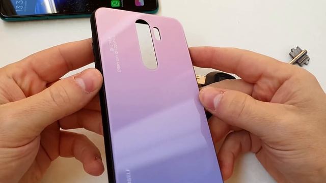 Чехол Redmi Note 8 Pro ГРАДИЕНТ. Пытаюсь Разбить ЗАКАЛЕННОЕ стекло смотреть онлайн
