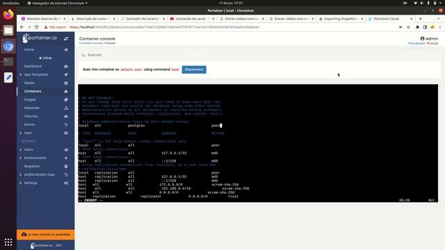 Configurando pg_hba.conf acesso externo postgresql смотреть онлайн