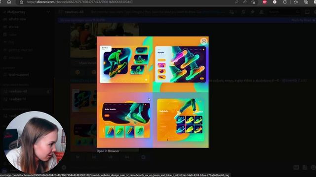 Как использовать нейросети для создания веб-дизайна. Chat GPT и Midjourney смотреть онлайн