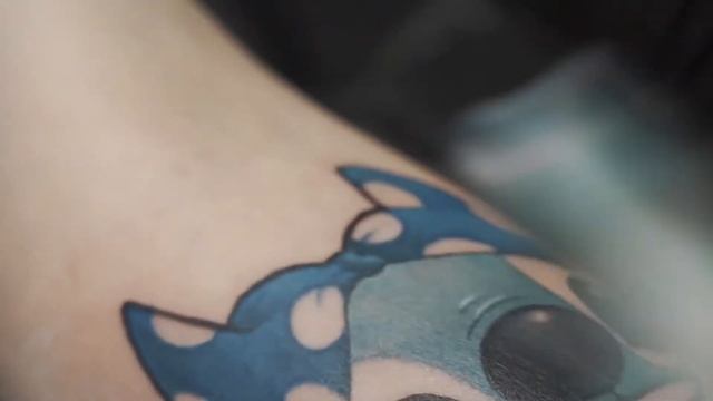 Stich Tattoo with explanations (full video) смотреть онлайн