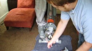 How to use  the Kirby Sentria Vaccum Cleaner Attachment Hose