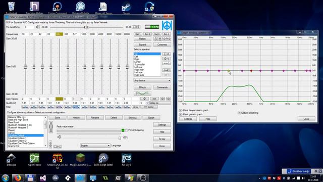 Peace Equalizer - Tutorial 7 Graphic EQ and filters смотреть онлайн