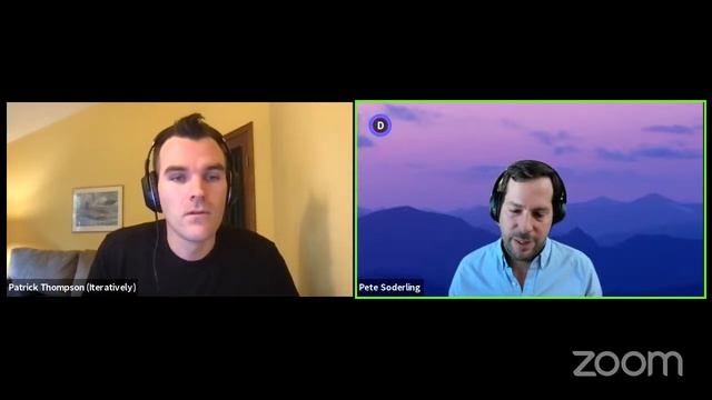 DC_THURS w/ Patrick Thompson, CEO of Iteratively смотреть онлайн