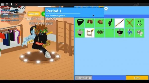 New avatar [CODE] in Roblox High School 2 2019!!!