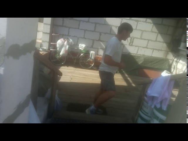 Помогаем с бабулей и с дедом