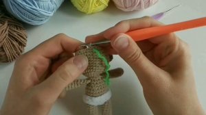 ? ИГРУШКА ПУПС АМИГУРУМИ МАСТЕР-КЛАСС. ? CROCHET TOY BABY AMIGURUMI PATTERN. DIY.