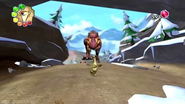 Ice Age: Dawn of the Dinosaurs Walkthrough Part 6 - Run, Sid. Run! смотреть онлайн