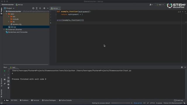 STEMEncounters Online Python Course | Functions, Objects, and Classes смотреть онлайн