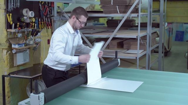 Тест накатки : холодный вал, люминесцентная пленка, ПВХ лист смотреть онлайн