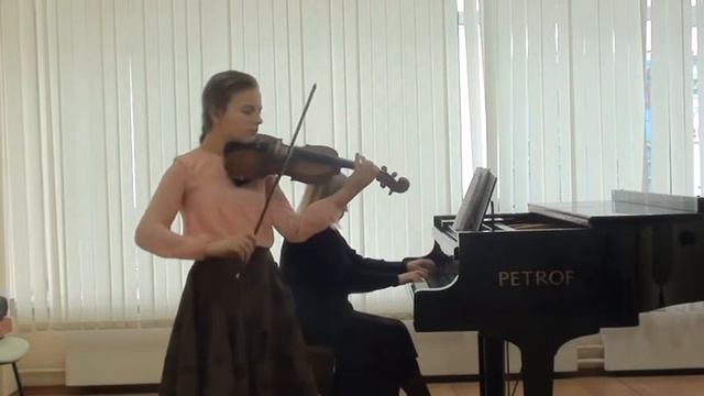 Коновалова Лидия  14 лет Ф. Шуберт 