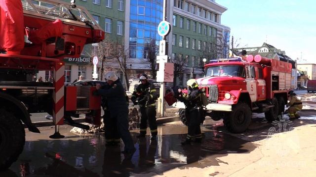 В здании Ивановского филиала РАНХиГС прошли пожарно-тактические учения.