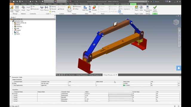 Conducting Stress Analysis in Autodesk® Inventor® смотреть онлайн