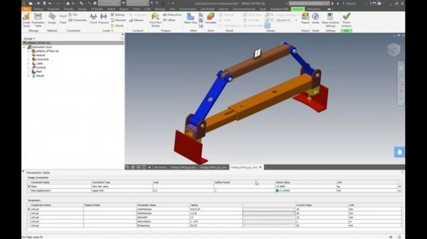 Conducting Stress Analysis in Autodesk® Inventor®