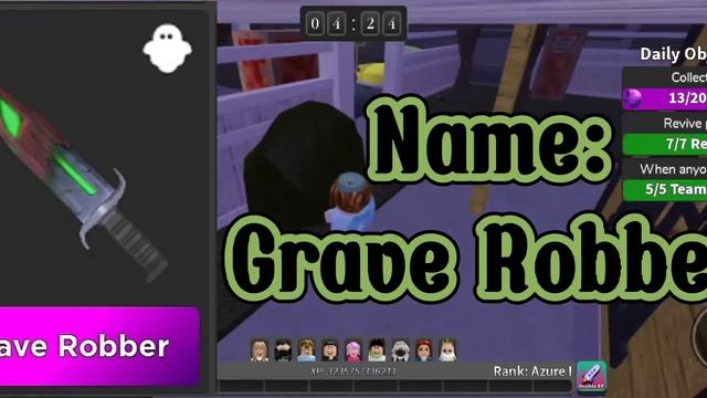 All Legendary Knives in STK!||? Survive the killer Roblox смотреть онлайн