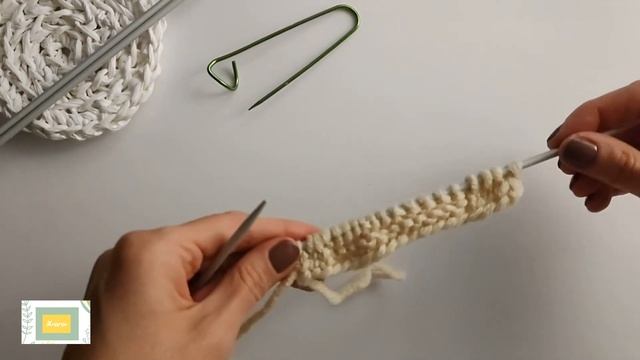 Объемная коса спицами.#knitting#tutorial#編み物#편물 смотреть онлайн