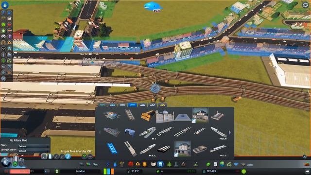 Cities Skylines London #81 ►Vauxhall Station & The Victoria Line!◀ [Timelapse/Commentary] смотреть онлайн