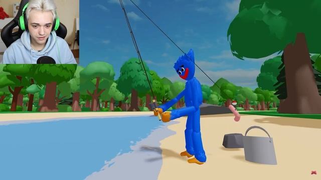 ЛАЙК ХАУС 4, ГОВОРЯЩИЙ БЕН и РЕБЕНОК В ЖЕЛТОМ ( история Хагги в Роблокс Поппи плейтайм) - Реакция смотреть онлайн