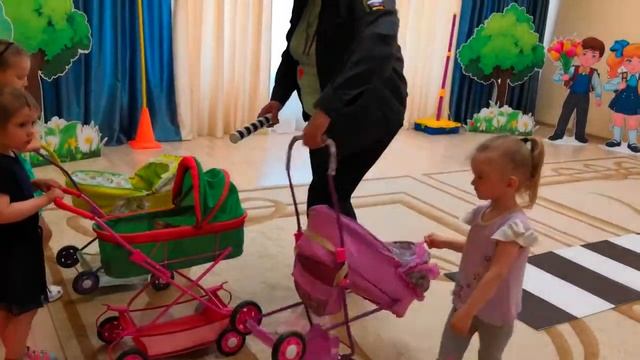 Развлечение по ПДД - младшая группа(июнь 2019) д/с "Островок" смотреть онлайн