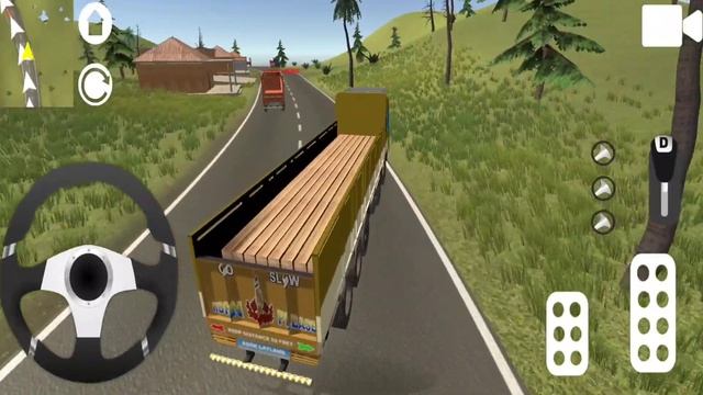 Offroad Truck Simulator - Big Dump Cargo Transporting Truck Driving - Android Gameplay смотреть онлайн