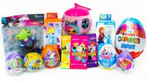 СКРЕПЫШИ 3 и еще 10 СЮРПРИЗОВ Миньоны Холодное Сердце Киндер Сюрприз ЛОЛ Тролли