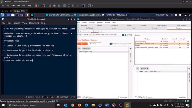 Lab Manipulating WebSocket Messages To Exploit Vulnerabilities