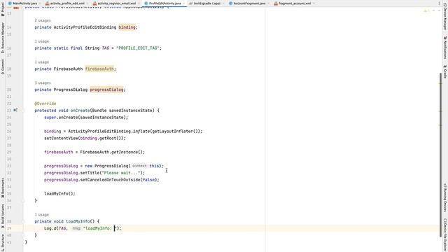 OLX Shopping | 04 Profile | Android Studio | Java смотреть онлайн
