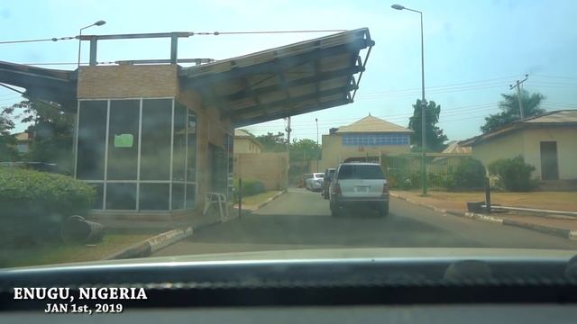Enugu, Nigeria - Driving around the City смотреть онлайн