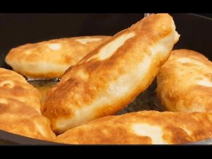 Пирожки как пух УЖЕ ЧЕРЕЗ 30 минут БЕЗ яиц, и молока! Можно жарить и выпекать /Постные рецепты