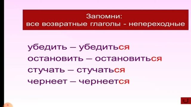 Переходные и непереходные глаголы. Русский язык 6 класс. смотреть онлайн