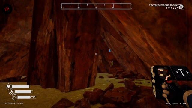 The Planet Crafter - How To Craft Pulsar Quartz and how to find Caves - смотреть онлайн