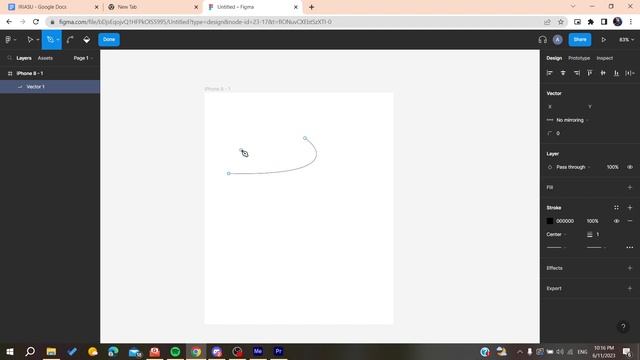 How To Draw Curved Line Figma Tutorial смотреть онлайн