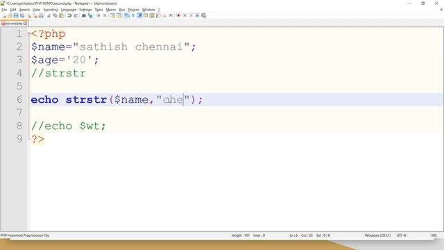 PHP String & Numbers in Tamil | PHP Course in Tamil [Class - 11] смотреть онлайн