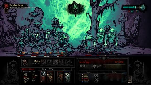 Let's Play Darkest Dungeon - The Color of Madness: ENDLESS | Unmanagable - Episode 97 смотреть онлайн