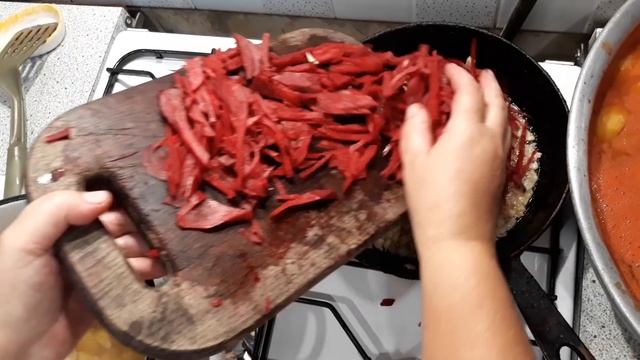 Готовим постный борщ с фасолью. Мой опыт. смотреть онлайн