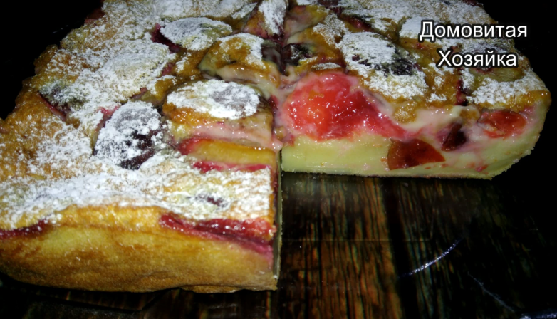 Нежный ДЕСЕРТ Клафути из слив. Рецепт вкусной домашней выпечки к чаю. смотреть онлайн