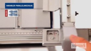 Циркулярная пила scheppach  HS105   DE в работе