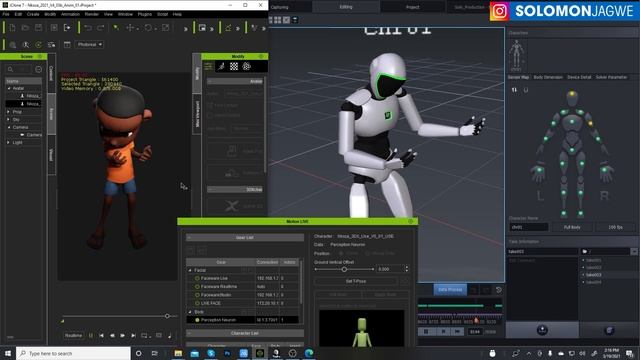 Perception Neuron Axis Studio ~ How to Stream Mocap Data into iClone and Fix Thumb смотреть онлайн