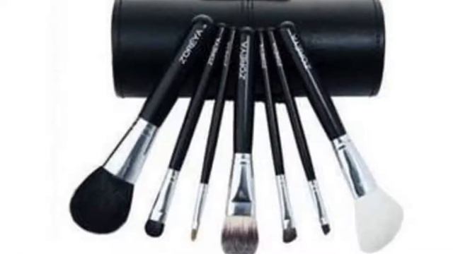 ZOREYA 7 Piece Makeup Brush Set With Barrel смотреть онлайн