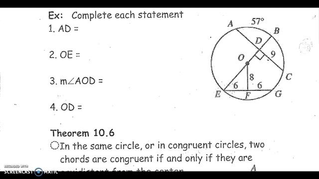 HGeo 10.3.1 - Properties of Chords of Circles смотреть онлайн