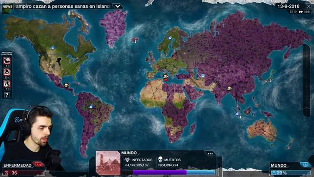 EL APOCALIPSIS VAMPIRICO | PLAGUE INC EVOLVED Gameplay Español - Forety смотреть онлайн