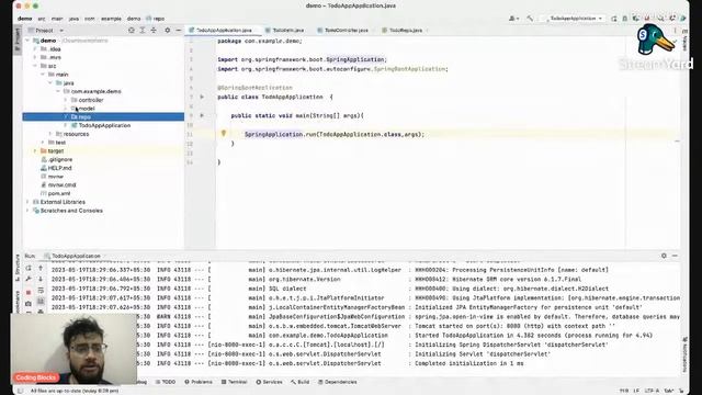 Build A TODO Application Using SPRING BOOT! смотреть онлайн