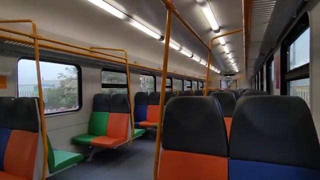 Ленинградско - Казанское направление МЦД-3. ЭП2Д-0223. Зеленоград-Крюково - Ипподром. смотреть онлайн