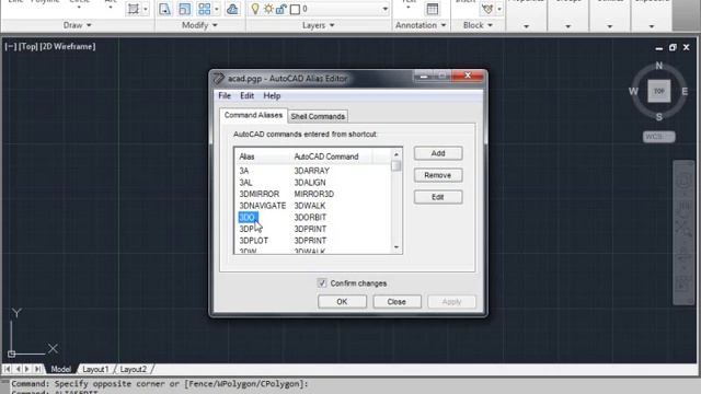 Showing Commands in AutoCAD 2012 смотреть онлайн
