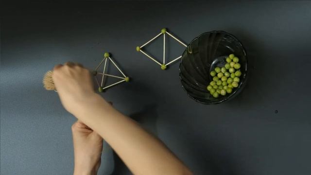 ? Гороховый конструктор: тетраэдр, куб | Настольные развивающие игры для детей смотреть онлайн